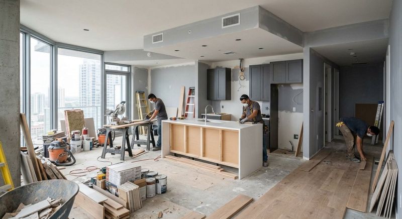 Kitchen Cabinet Installation