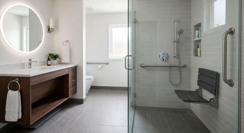 Walk-In Shower Ideas In Florida